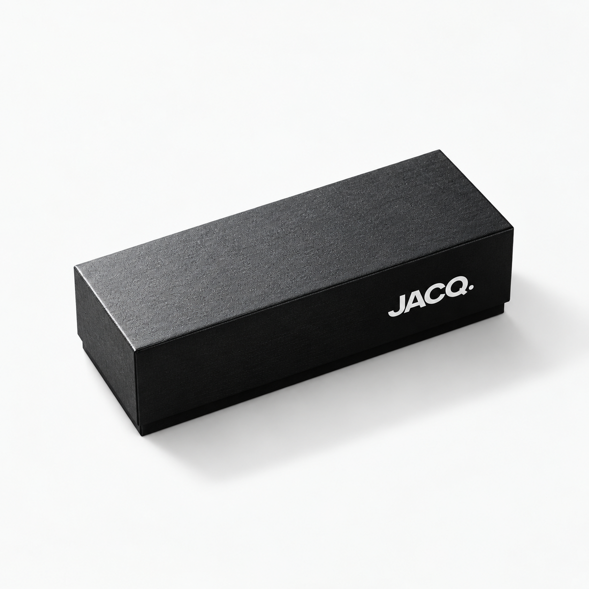 Zwarte JACQ brillendoos